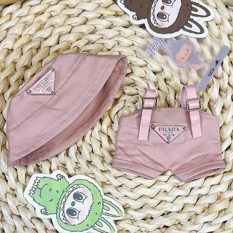 Labubu Outfit – “Prada Playground Set” (Fits 17cm Labubu Macaron / Have a Seat / Big into Energy)