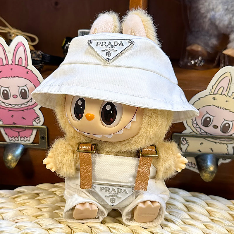 Labubu Outfit – “Prada Playground Set” (Fits 17cm Labubu Macaron / Have a Seat / Big into Energy)
