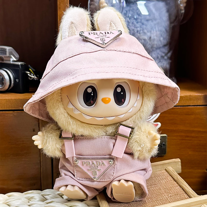 Labubu Outfit – “Prada Playground Set” (Fits 17cm Labubu Macaron / Have a Seat / Big into Energy)