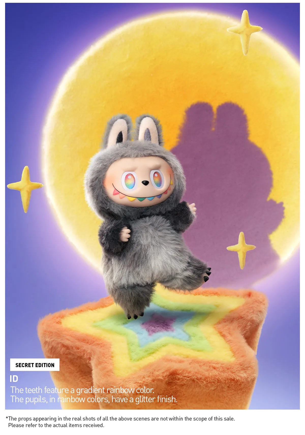 Labubu ID – Secret Figure (X-Ray Verified) – THE MONSTERS Big Into Energy Series Vinyl Plush Pendant Blind Box