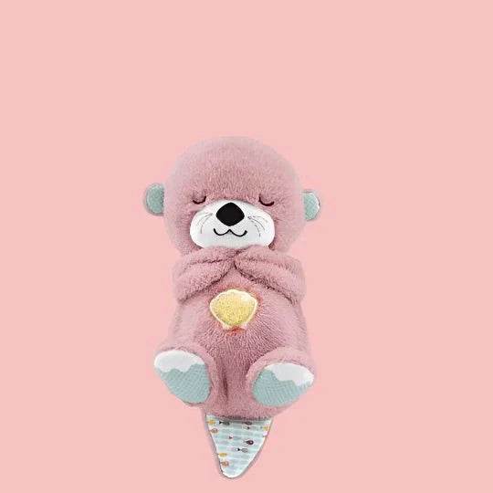 Soothe 'n Snuggle Otter Portable Plush Breathing Sound Companion