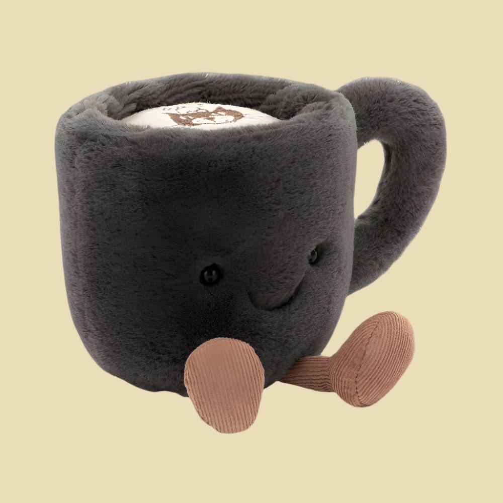 Jellycat Amuseables Coffee Cup | Jellycat Soft Stuffed Animals Toys | Thanksgiving Christmas Halloween Gifts