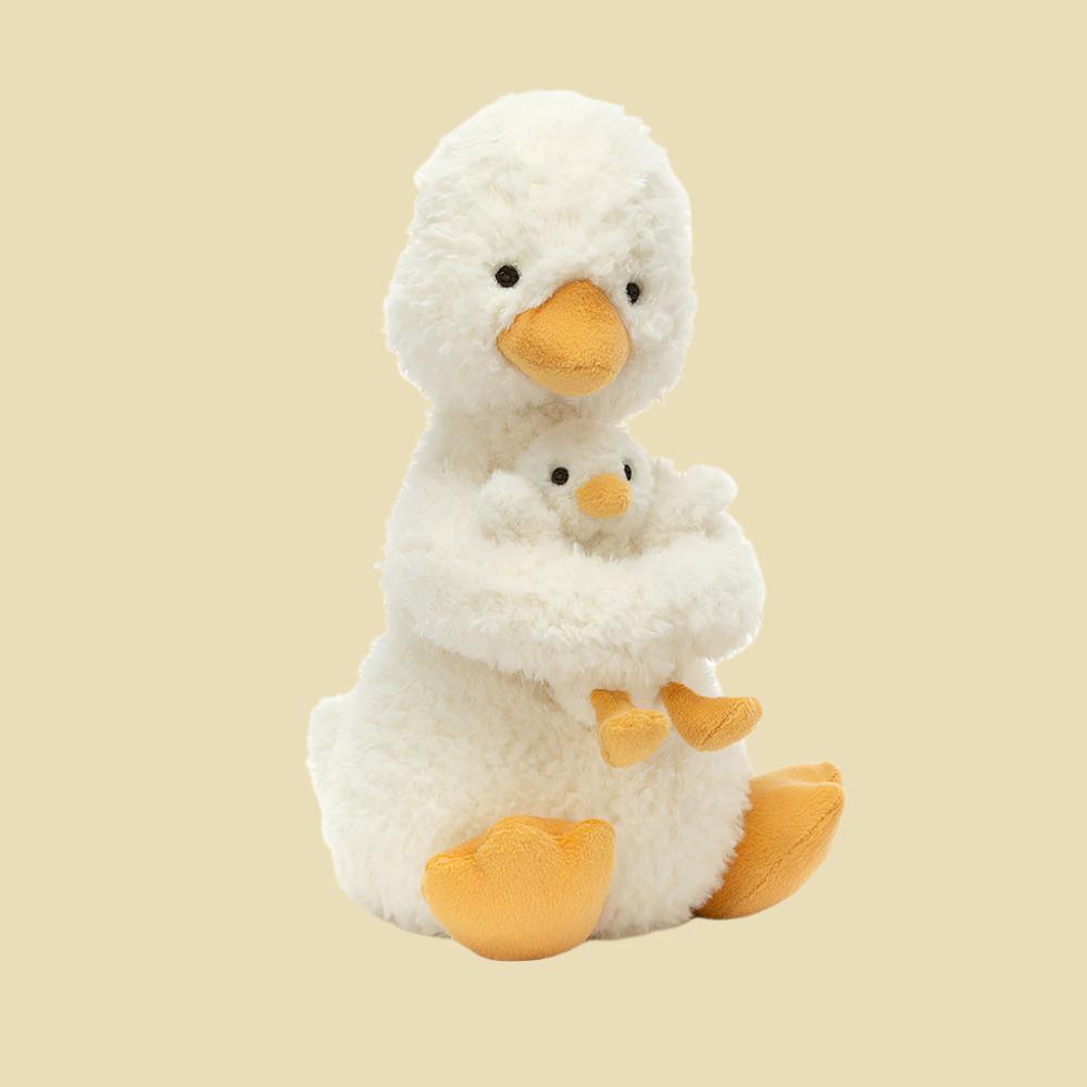 Jellycat Huddles Duck 1