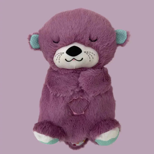Soothe 'n Snuggle Otter Portable Plush Breathing Sound Companion