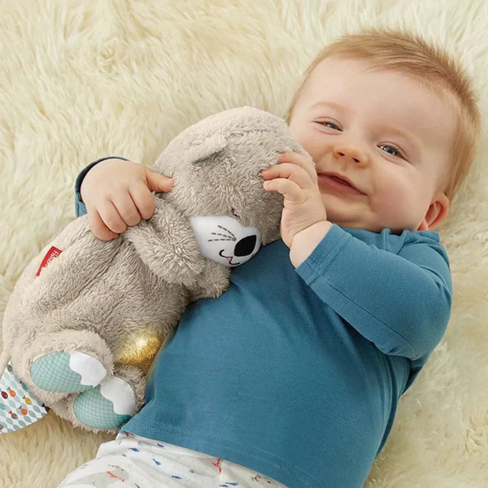 Mykro™ 2024 New Soothe 'n Snuggle Otter Portable Plush Breathing Sound Companion